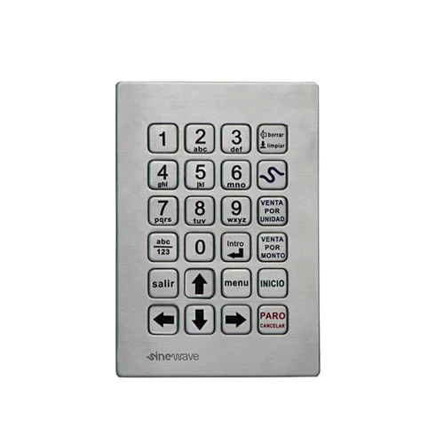 Customized Metal 4x6 24 Keys Matrix Waterproof Outdoor Keypad