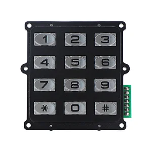 Industrial Metal Code Door Lock Keypad