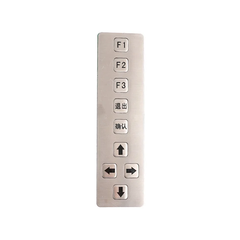 Metal Elevator Arrow Button Wireless Numeric Control Keypad