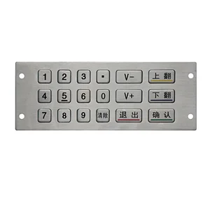 Cnc Machine 3x6 Layout 18 Keys Weatherproof Numeric Gas Keypad