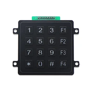 4x4 Layout Plastic Backlit Keypad Alphanumeric Telephone Keypad