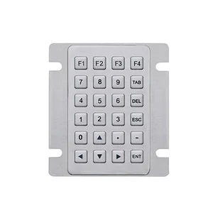 4x6 24keys Functional Vandal Proof Elevator Metal Keypad