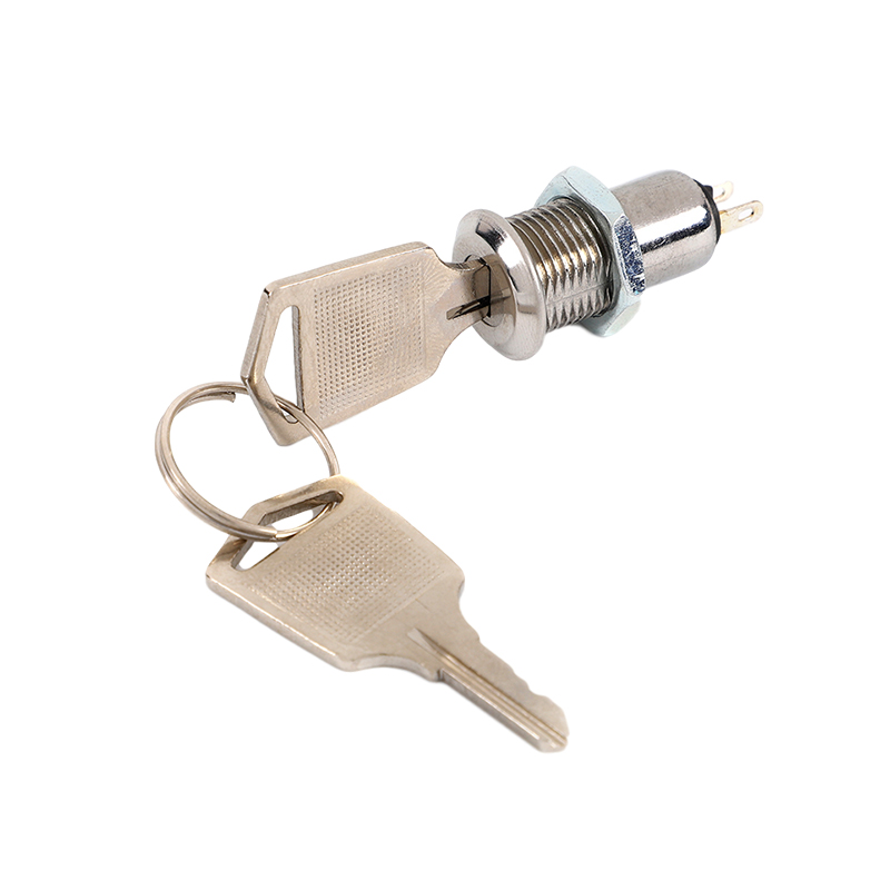 12mm Miniature Flat Key switch lock