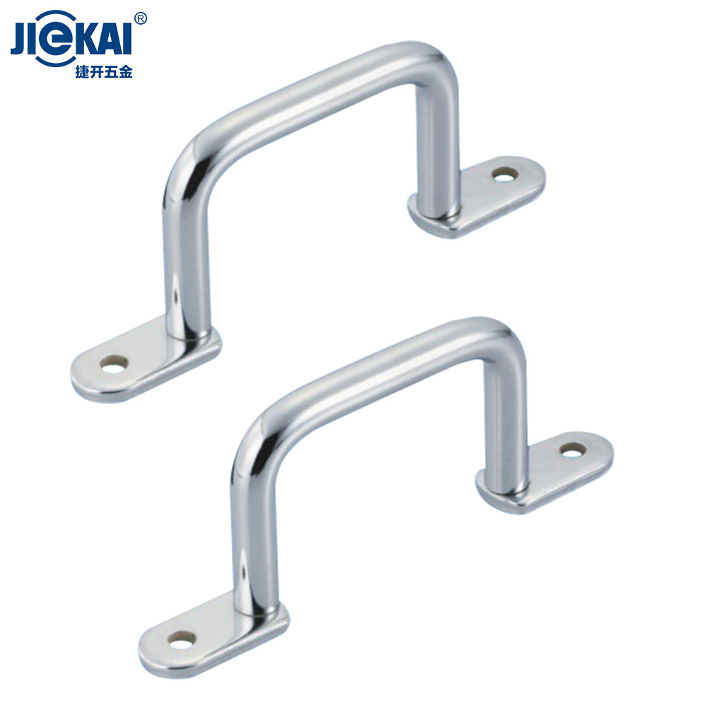 LS533 U shaped industrial Pull Handles with mounting plate