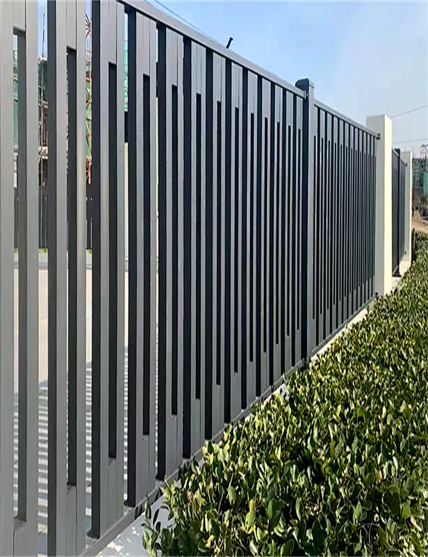 Artistic Style Metal Fence