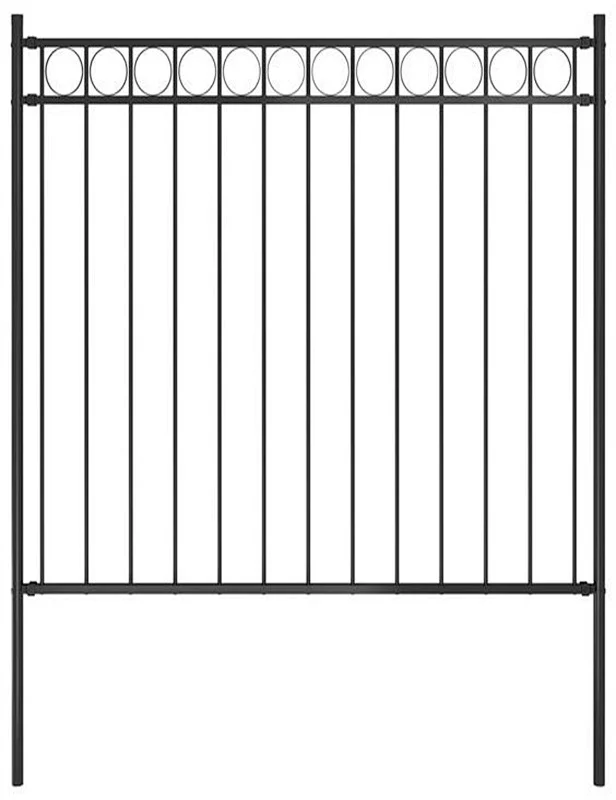 Rings Adornment Steel Fence
