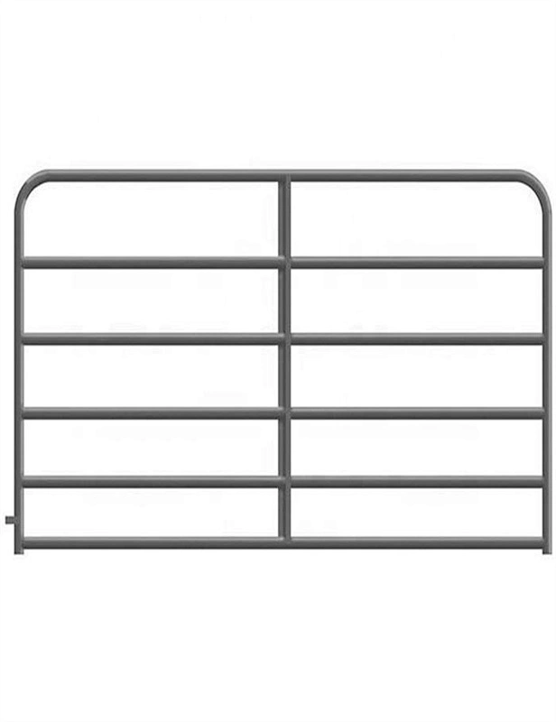 N or M or I Metal Farm Gate