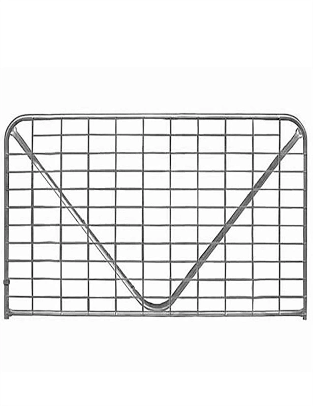 N or M or I Metal Farm Gate