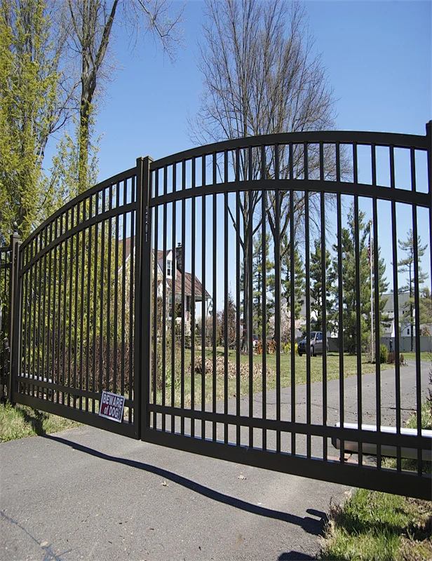 double swing gate