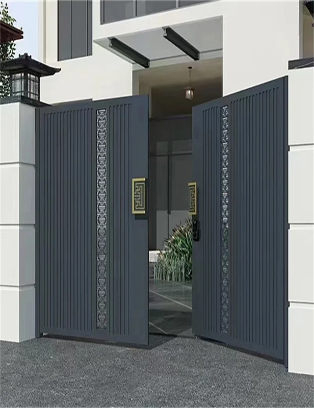 double swing gate