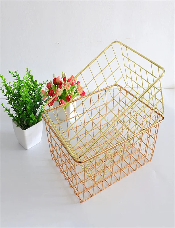 Stainless Steel Storage Wire Mesh Baskets