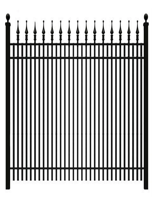 Anti-Theft Double Picket Steel Fence