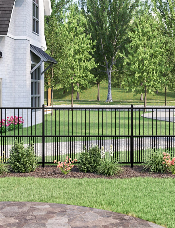 Anti-Theft Double Picket Steel Fence