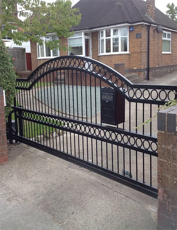 Automatic Sliding Drieway Aluminum Gate