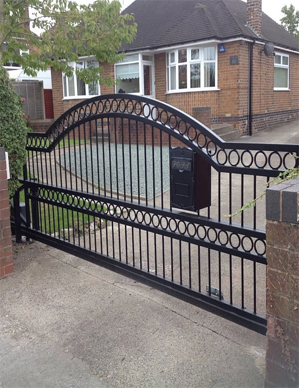 Automatic Sliding Drieway Aluminum Gate