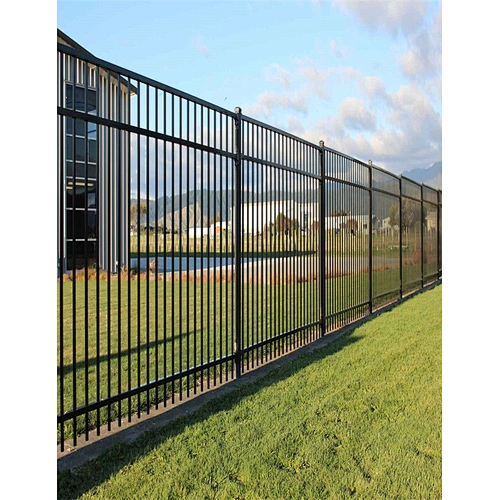 Flat Top Steel FenceTemporary Protecting Swimming Pool Safety