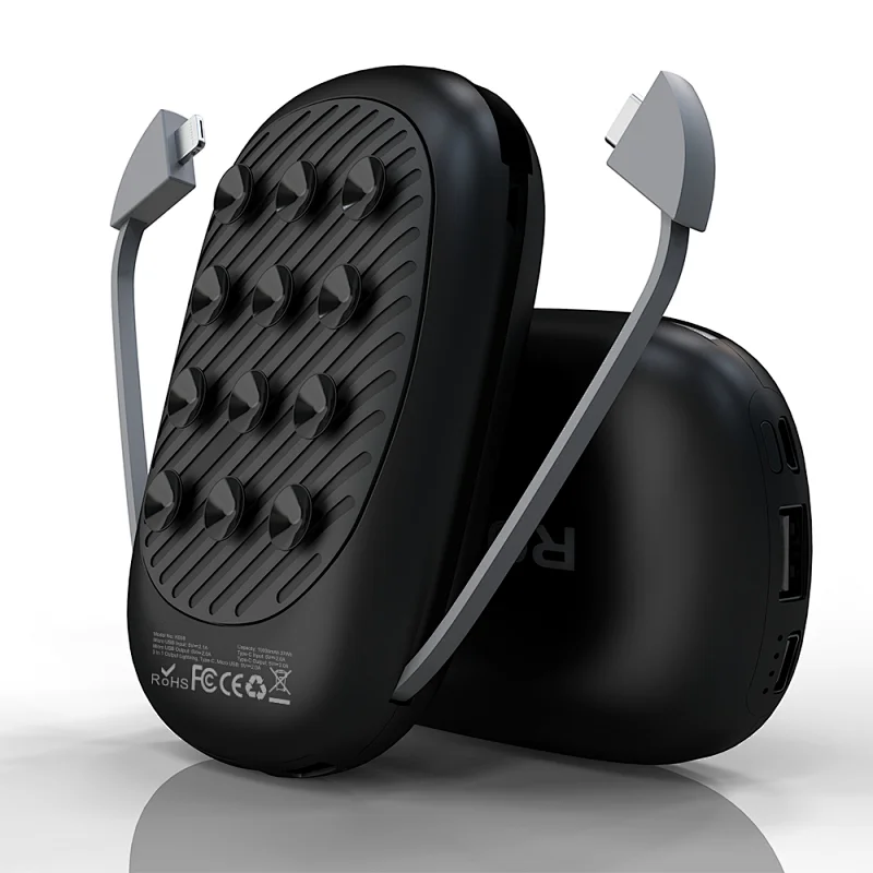10000mah Wireless Power Bank With Suction Cup