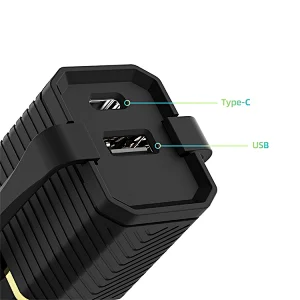 18W 2 Port Charger With Cable Slip