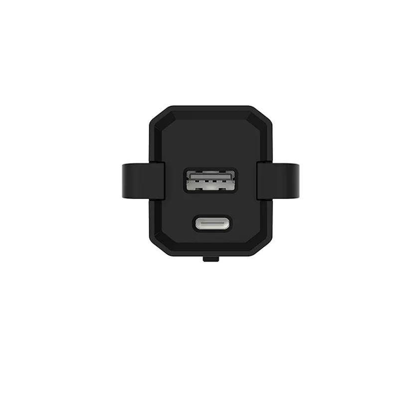 18W 2 Port Charger With Cable Slip
