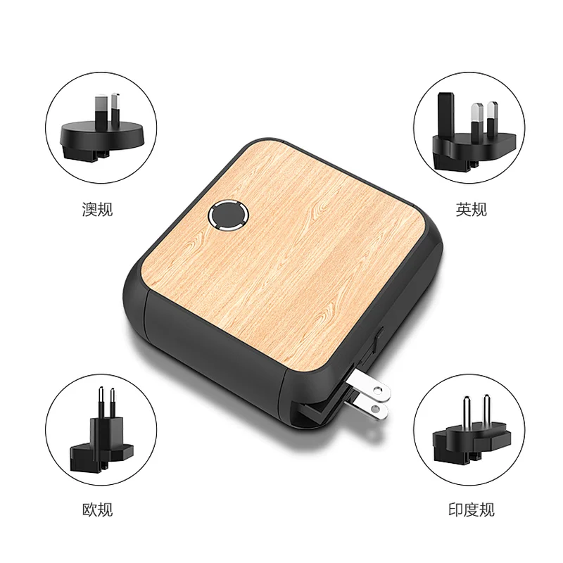 10000mah Power Bank With Travel Adapter