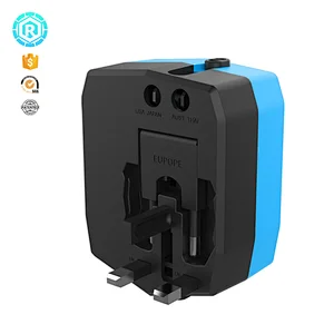 3000mah Travel Adapter With Power Bank