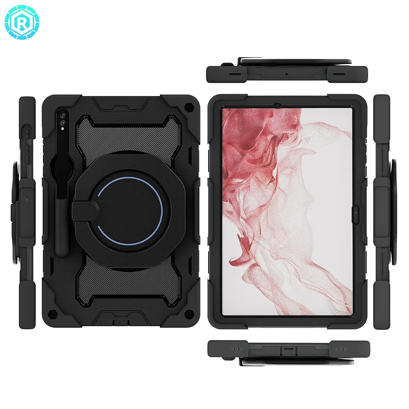 Type-B Armor Tablet Case For Samsung Tab S7 FE/S7 Plus/T976