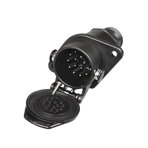 Presa Per Rimorchio Camion Presa EBS A 7 Poli 24V – Per Camion, Rimorchi, Veicoli Commerciali, Impermeabile, Contatti A Vite Presa 7 Poli 24V EBS Impermeabile ABS Camion Rimorchi