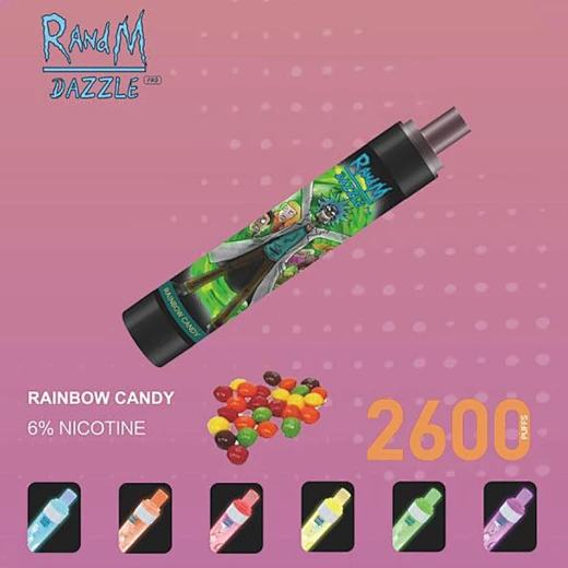 Discover The Randm Dazzle Pro 2600 Puff Disposable Vape 7289