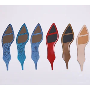 rubber high heel sole