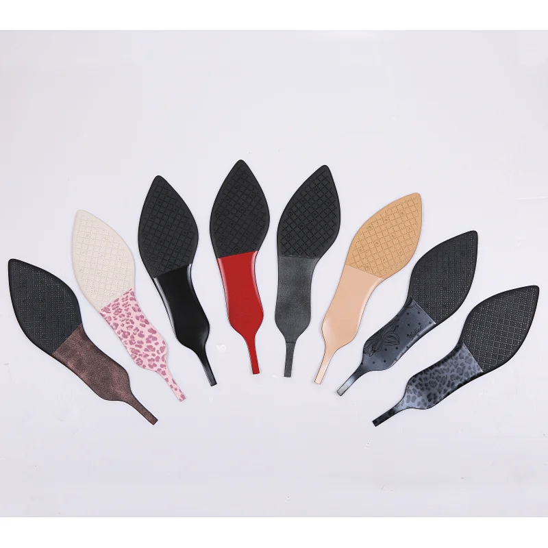 rubber high heel sole