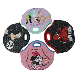 neoprene lunch bags with shoulder straps