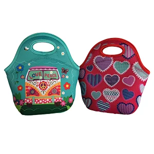 neoprene lunch bags with shoulder straps