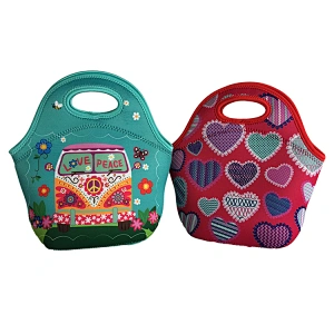 neoprene lunch bags with shoulder straps