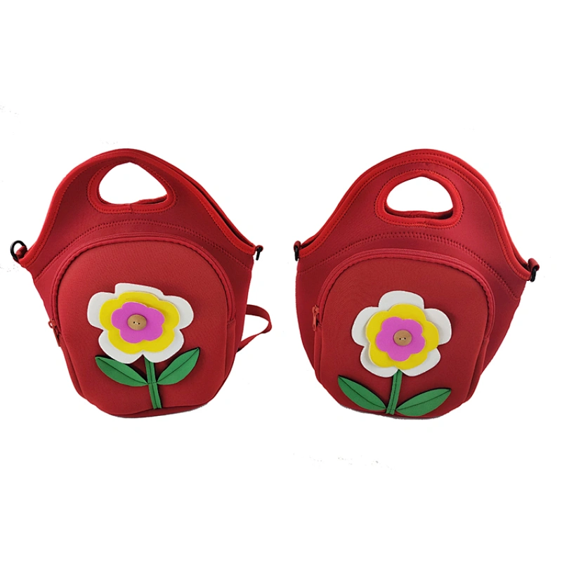 neoprene lunch bags with shoulder straps