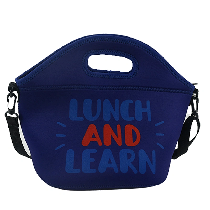 neoprene lunch bags with shoulder straps