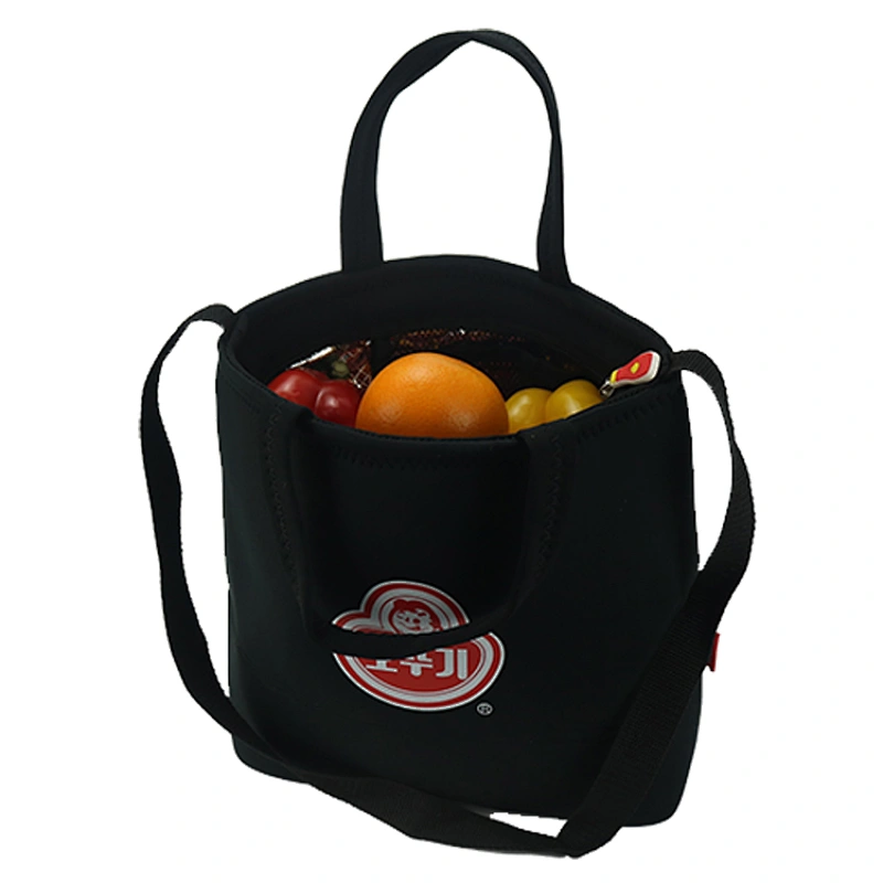 neoprene lunch bags with shoulder straps