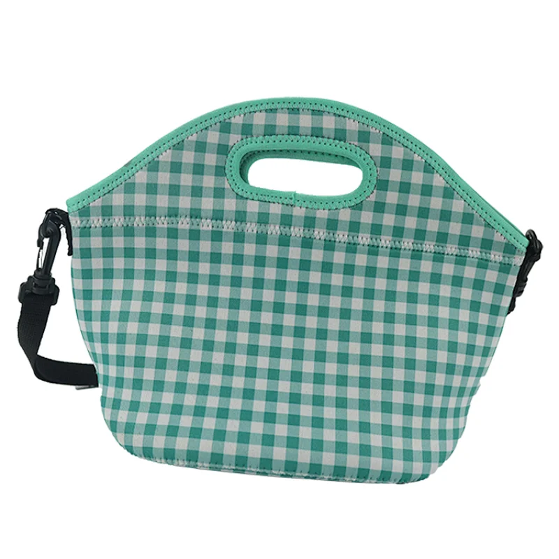 neoprene lunch bags with shoulder straps