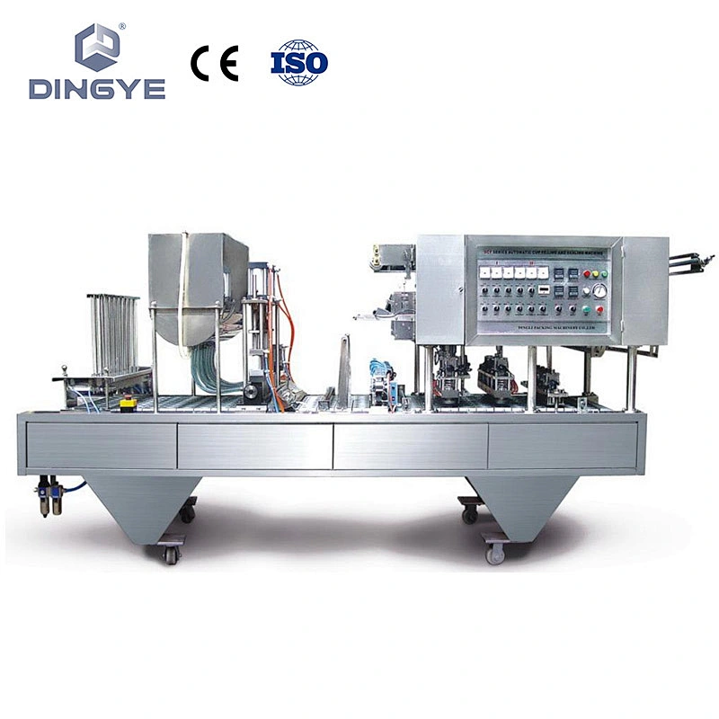 automatic cup filling and sealing machine