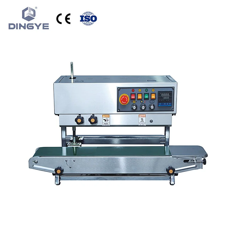 Vertical solid-ink band sealer