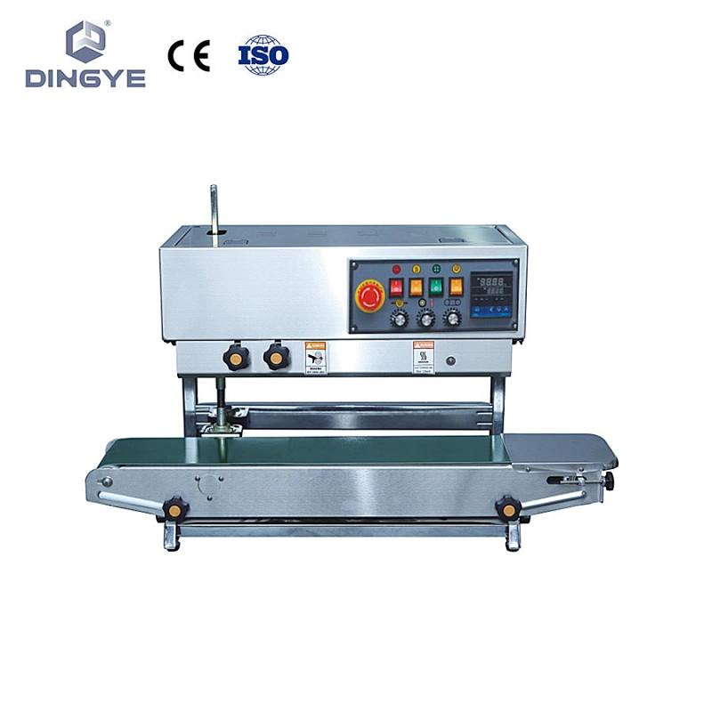Vertical solid-ink band sealer