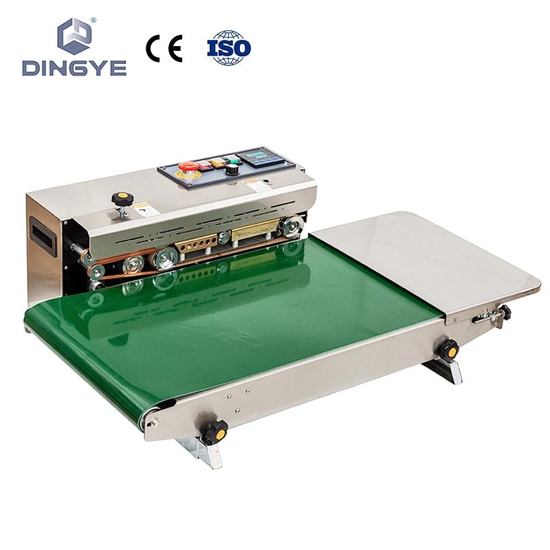 continuous band sealer machine with width conveyor belt