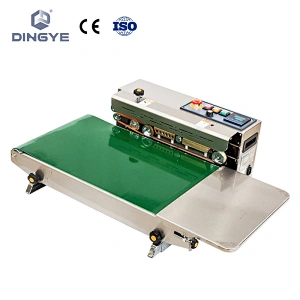 continuous band sealer with width conveyor belt