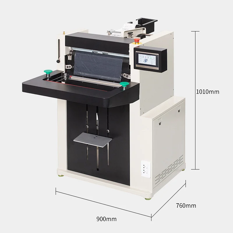 smart courier bag labeling packing machine