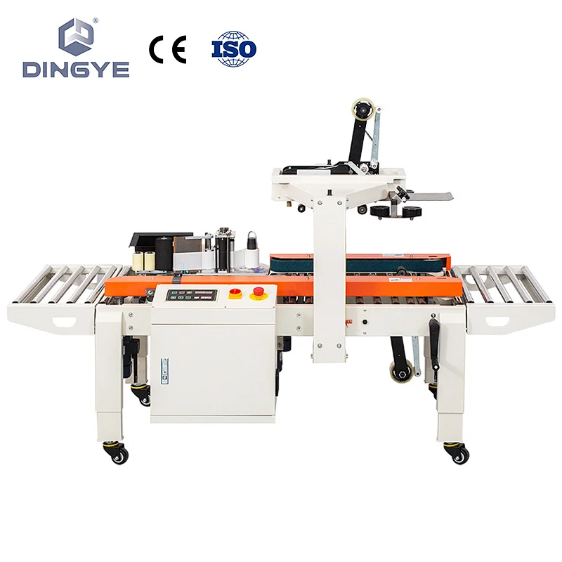 DFXC-4030CI Carton sealing and labeling machine