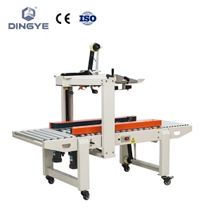 FXC5050XG Máquina de sellado automático de cartón pequeño con cinta de 7 cm de longitud