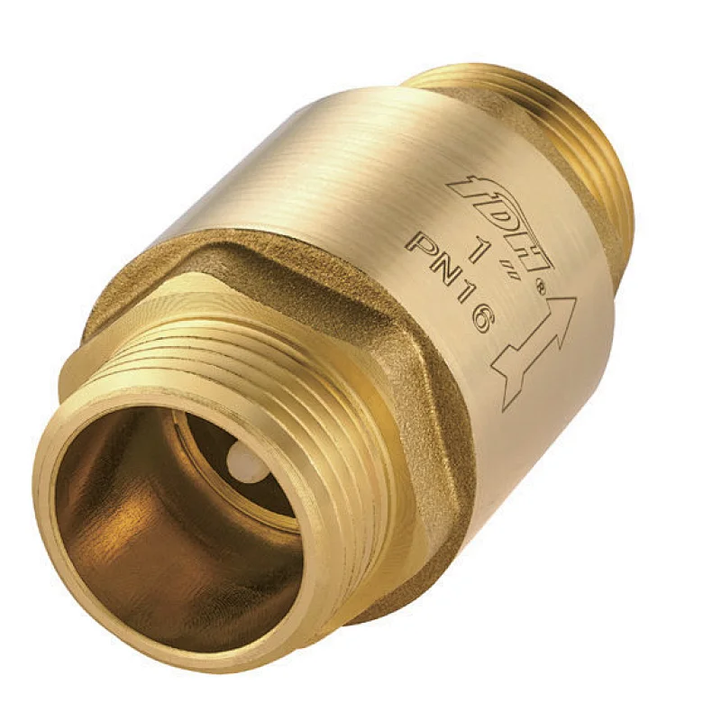 Spring Check Valve Plastic Disc MxM