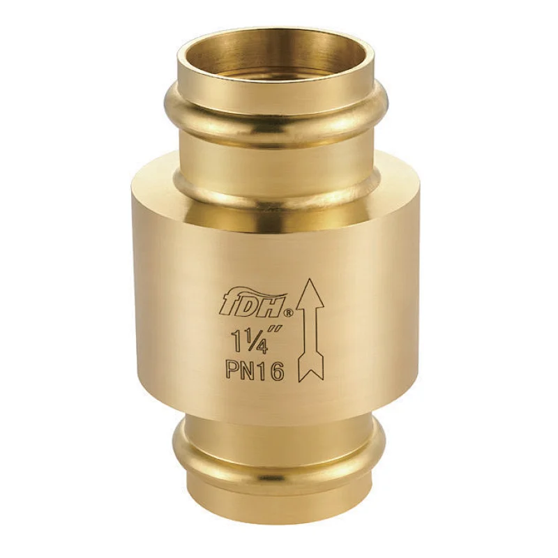 Spring Check Valve Press Ends