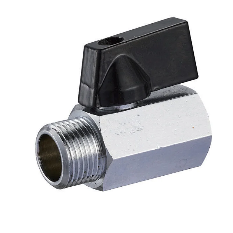 Mini Ball Valve FM Chrome Plated