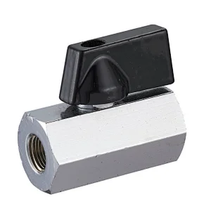 Mini Ball Valve Chrome Plated