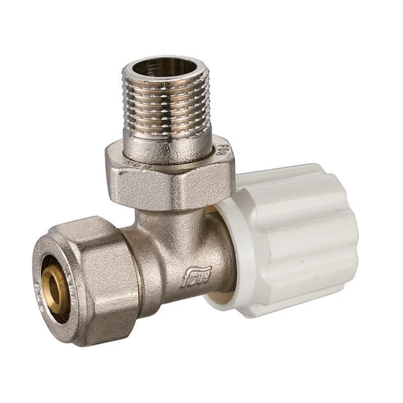 Angle Radiator Valve Compression Ends